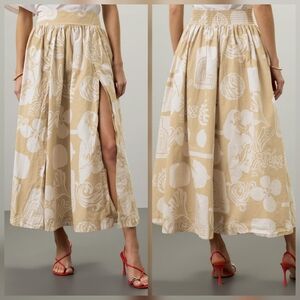 Rodebjer Taemoo Print Skirt Cotton Size M